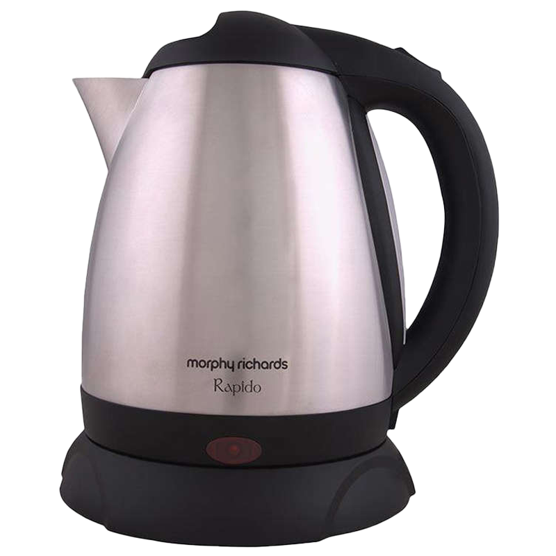 

Morphy Richards Rapido 1.8 Litre Stainless Steel Electric Kettle (590012, Silver), No color