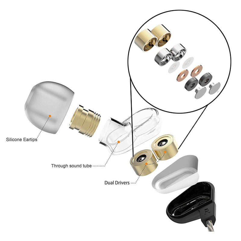 

boAt Nirvanaa Duo In-Ear Wired Earphone with Mic (Deep Bass, Melody Black), No color