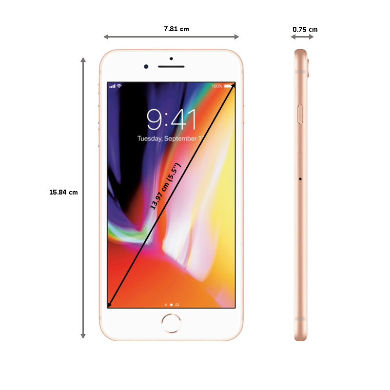 Buy Apple Iphone 8 Plus 32gb Rom 3gb Ram Mq8f2hn A Gold Online Croma