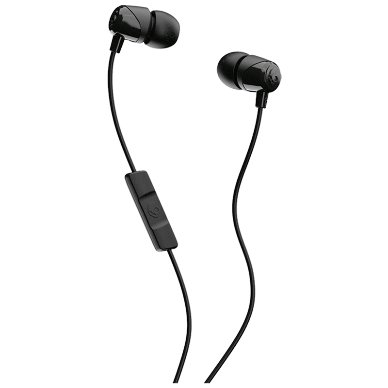 

Skullcandy Jib In-Ear Wired Earphones with Mic (S2DUYK-343, Black), No color