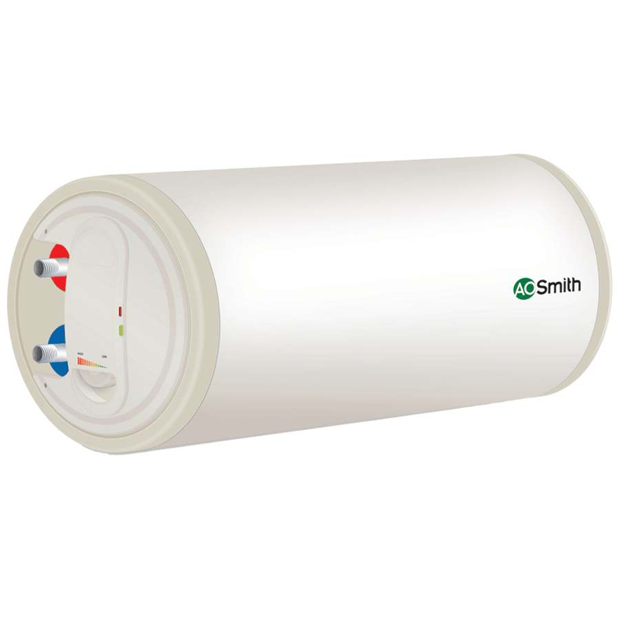 

A.O.Smith HSE-HAS LHS 15 L Horizontal Geyser (15L Hor HAS-X , White), No color