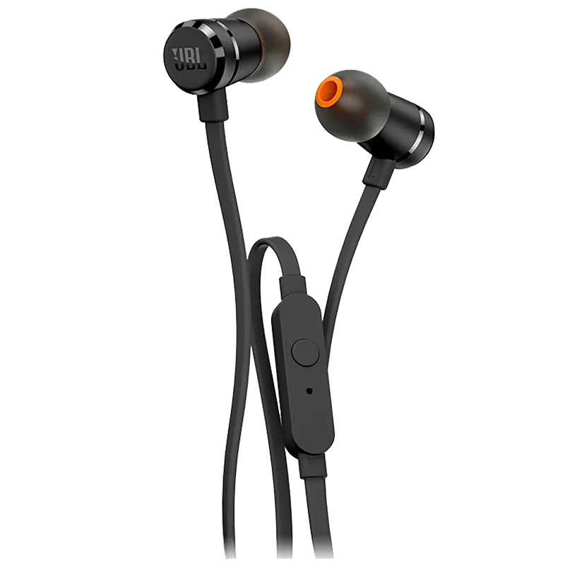 JBL T290 In-Ear Wired Earphones with Mic (Black)_1
