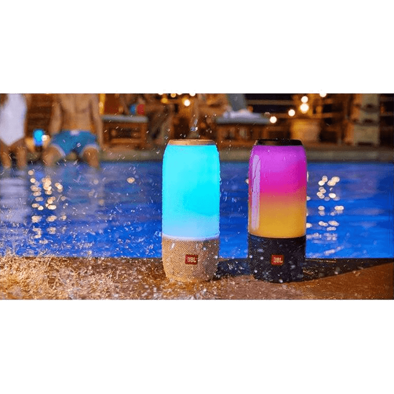 

JBL Pulse 3 Bluetooth Speaker (Black), No color