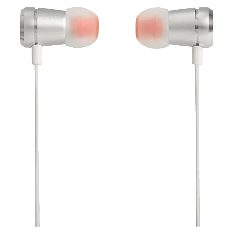 JBL T290 In-Ear Wired Earphones with Mic (Silver)_1
