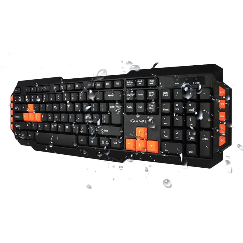 

Amkette Xcite Pro Keyboard (851PP, Black)