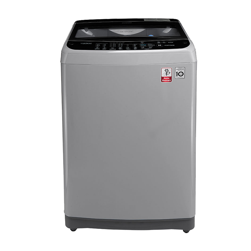 LG 6.5 kg Fully Automatic Top Loading Washing Machine (T7577NEDLJ, Silver)_1