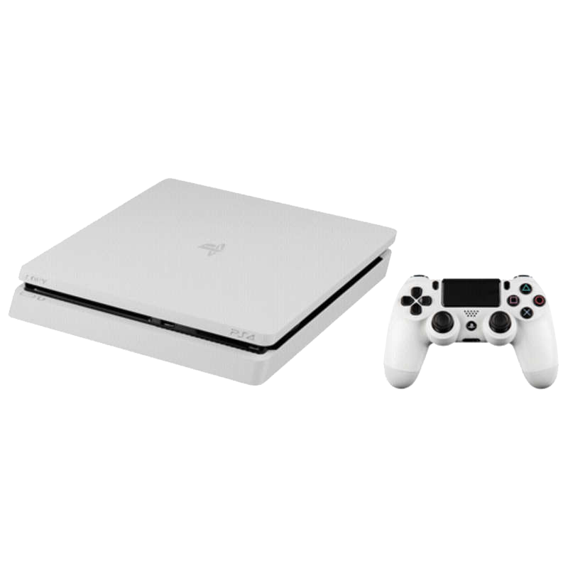 Sony PlayStation 4 Slim 500GB Limited Edition TV Console (CUH-2108BB, White)_1