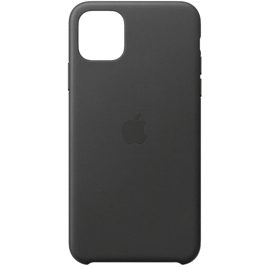 Apple iPhone 11 Pro Max Leather Back Case Cover (MX0E2ZM/A, Black)_1