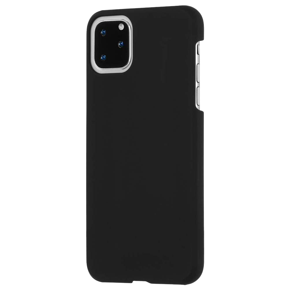 Case-Mate Barely There Polycarbonate Back Case Cover for Apple iPhone 11 Pro Max (CM039832, Black)_3