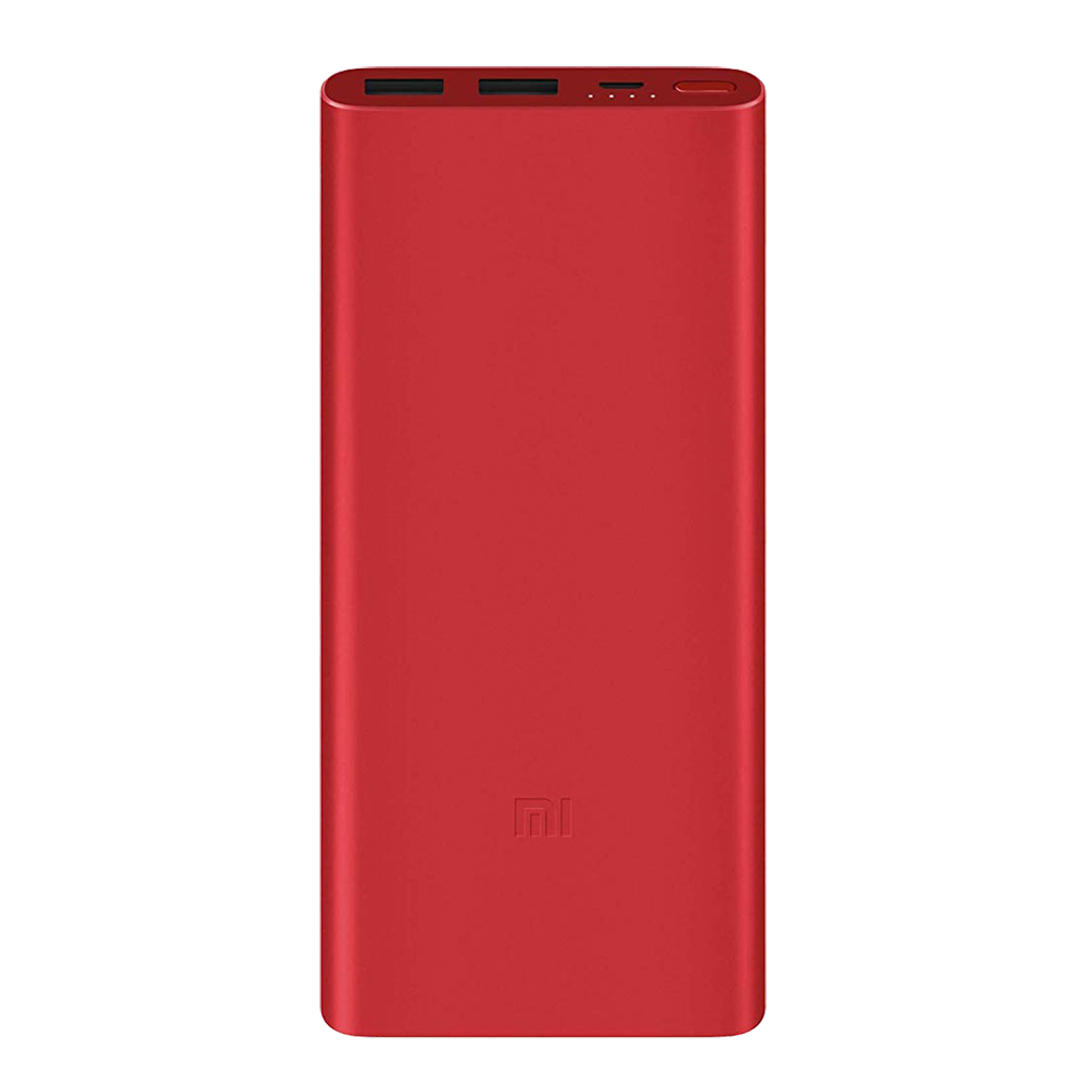 

Xiaomi Mi 10000 mAh 2i Power Bank (VXN4261, Red), No color