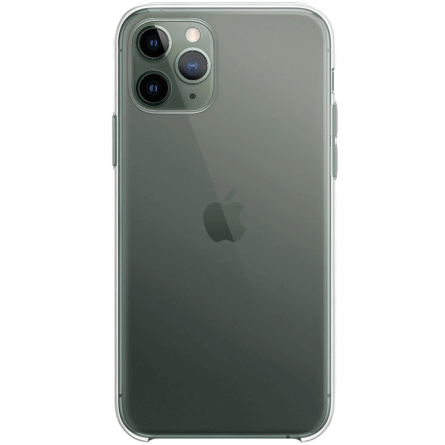 Apple iPhone 11 Pro Max TPU Back Case Cover (MX0H2ZM/A, Transparent)_1