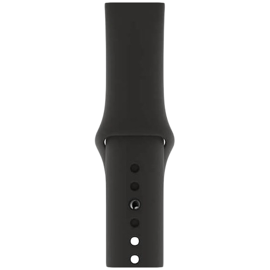 

Apple Watch Series 5 (GPS + Cellular, 40 mm) Space Grey Aluminium Case with Black Sport Band (MWX32HN/A), No color