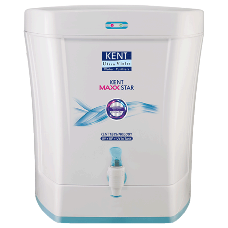 Kent Maxx Star UF+UV Electrical Water Purifier (Wall Mounting, 11086, White)_1