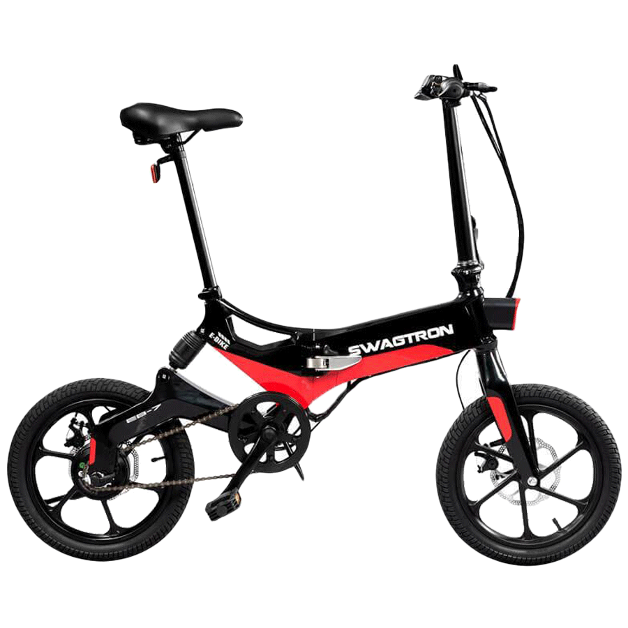 

Swagtron Swagcycle Electric Bike (EB7, Black), No color