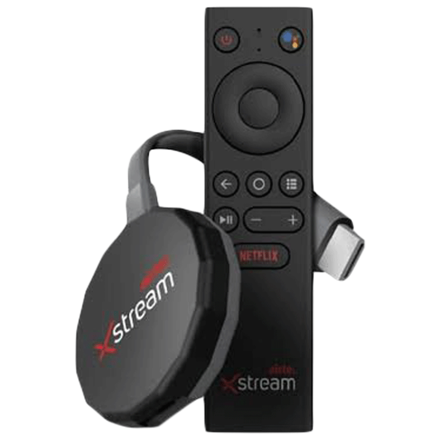 Airtel Xstream Smart TV Stick (7100001949, Black)_1