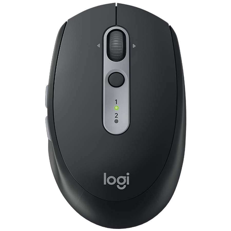 

Logitech Silent 1000 DPI Bluetooth Wireless Mouse (M590, Graphite Tonal), No color