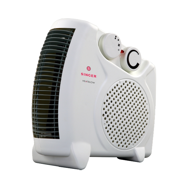 

SINGER Heat Blow 2000 Watt Fan Heater (White), No color