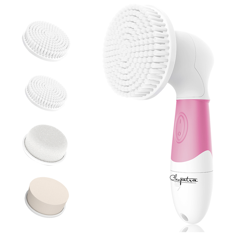 

Dr Physio Cleopatra Facial Cleaning Brush (White & Pink), No color