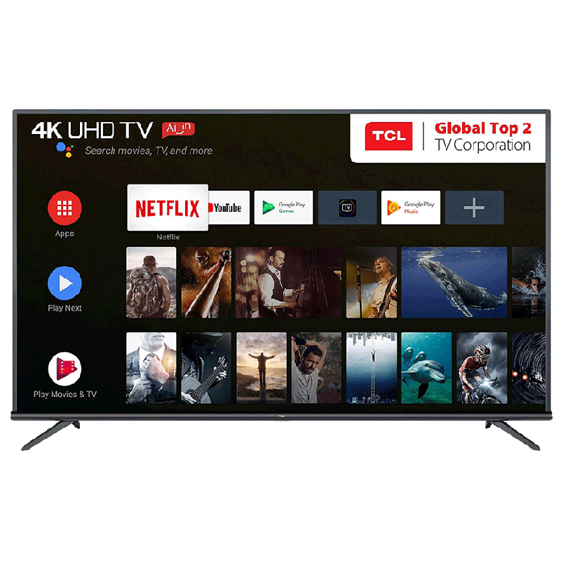 TCL 139.70 cm (55 inch) 4k Ultra HD LED Smart TV (Black, 55P8E)_1