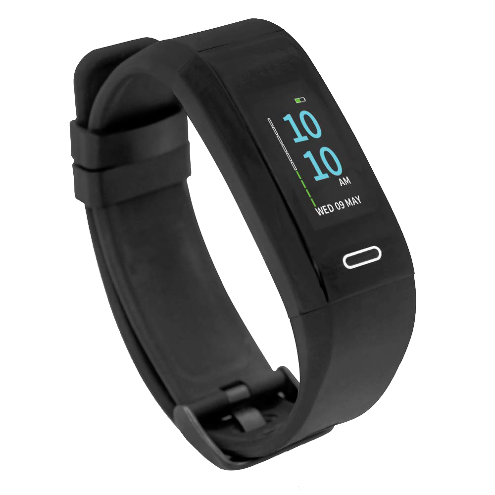 Goqii Run Fitness Tracker (GPS) (Heart Rate Monitor, Black)_1