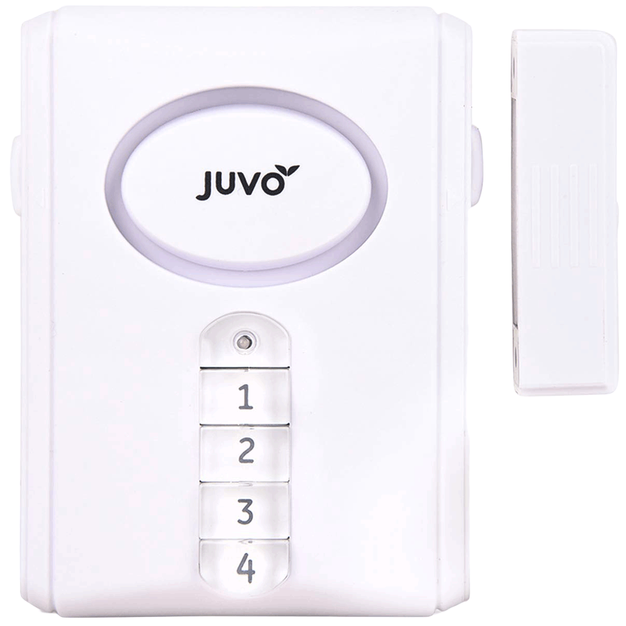Juvo Wireless Door and Window Alarm (HSB02, White)
