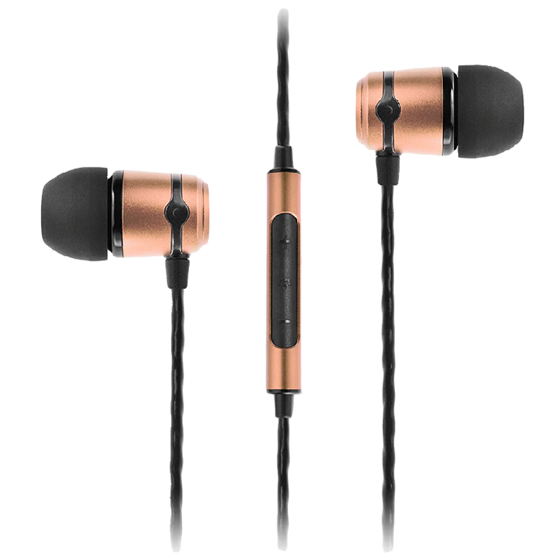 Soundmagic E50C In-Ear Wired Earphones with Mic (Gold)_1