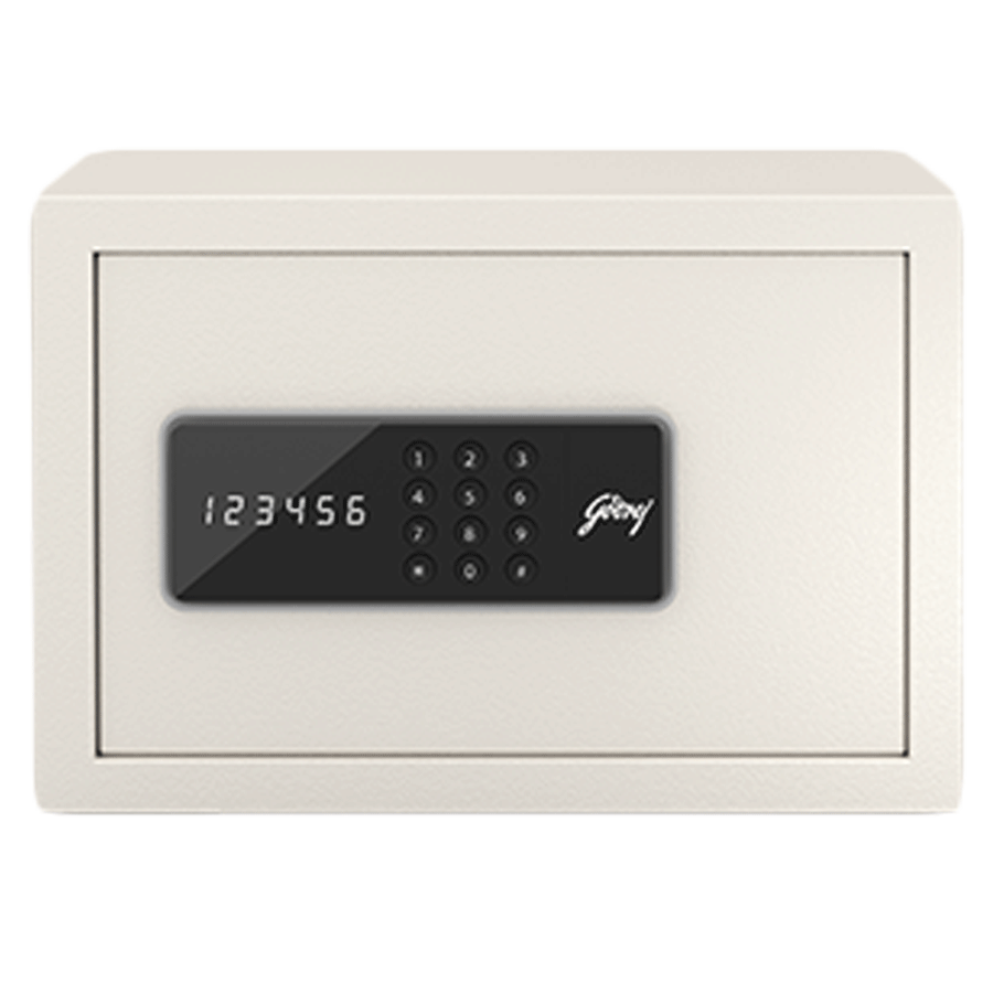 Godrej 15 Litres Safe Digital Locking Systems (NX Pro, Ivory)