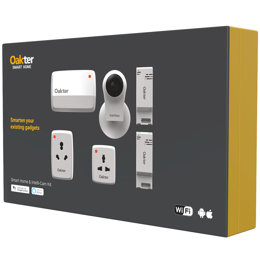 oakter smart home kit with camera