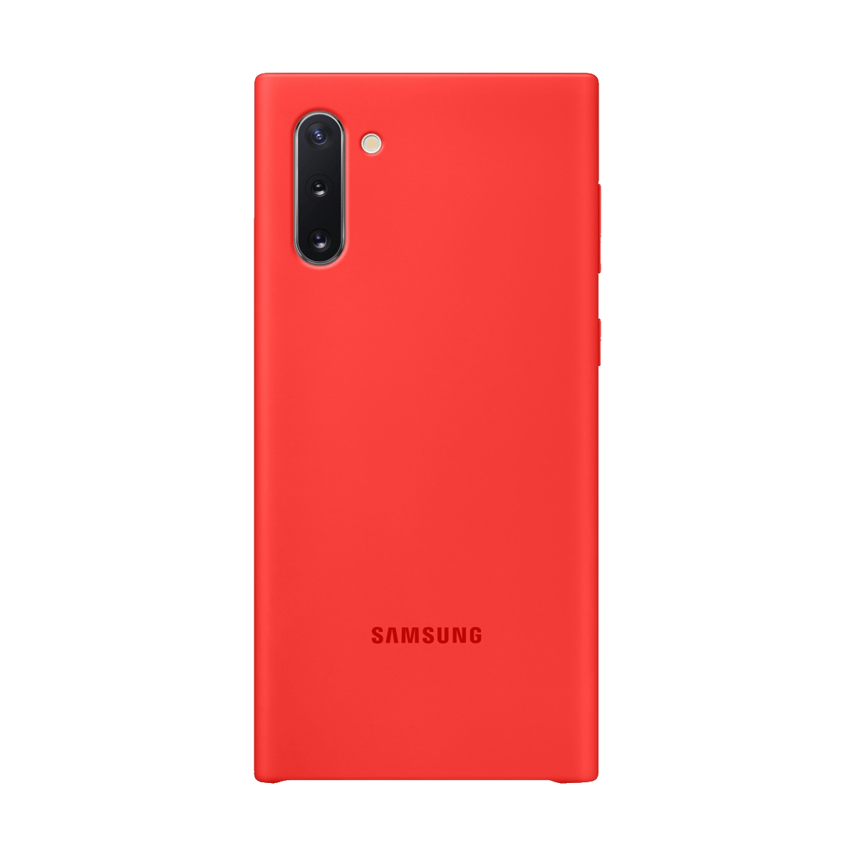 

Samsung Galaxy Note 10 Silicone Back Case Cover (EF-PN970TREGIN, Red), No color