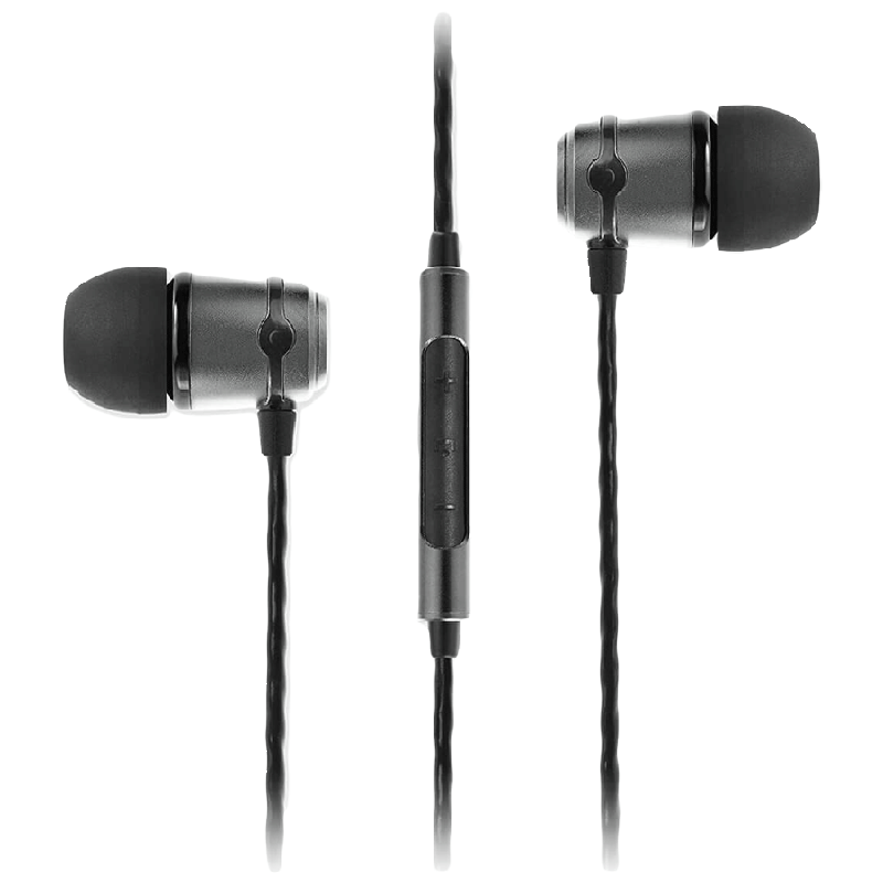 Soundmagic E50C In-Ear Wired Earphones with Mic (Black)_1