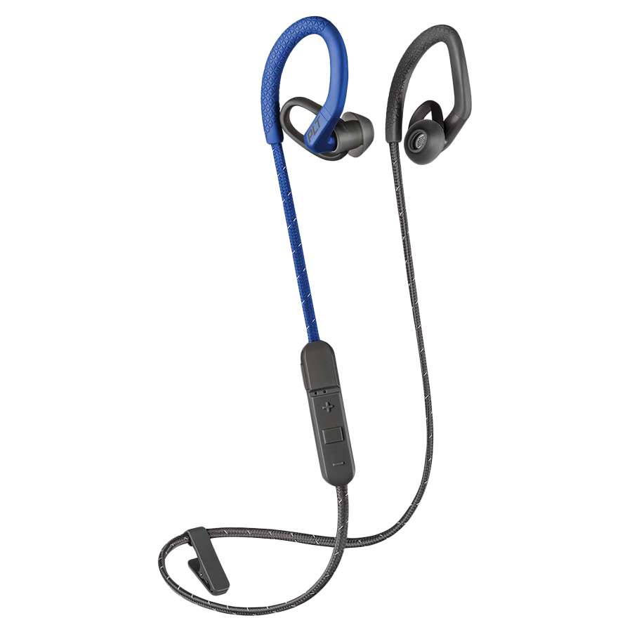 Plantronics BackBeat Fit 350 212344-99 Wireless Sport Earphones (Grey/Blue)_1