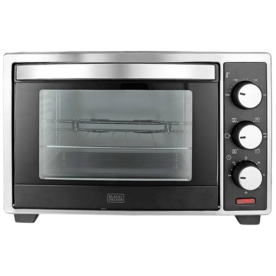 Black+Decker 19 litre Oven Toaster Grill with Stainless Steel Body (BXTO1901IN, Grey)_1