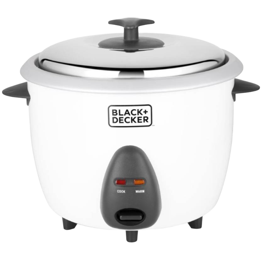 Black & Decker 1.8 Litres 700 Watt Electric Rice Cooker (BXRC1801IN, White)_1