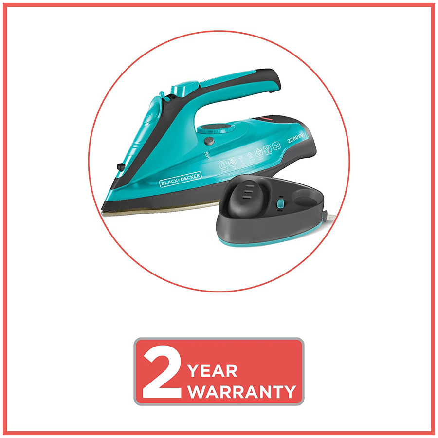 Buy Black & Decker BXIR1801IN 1800 Watt Steam Iron (12938, Purple) Online -  Croma