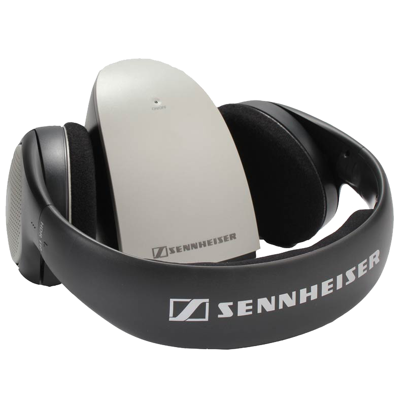 Sennheiser HP RS110 II Wireless Headphones (Silver / Black)_1