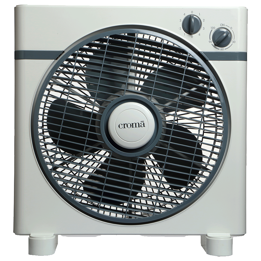 Croma 30 CM 5 Blade Table Fan (CRF0021, White)_1