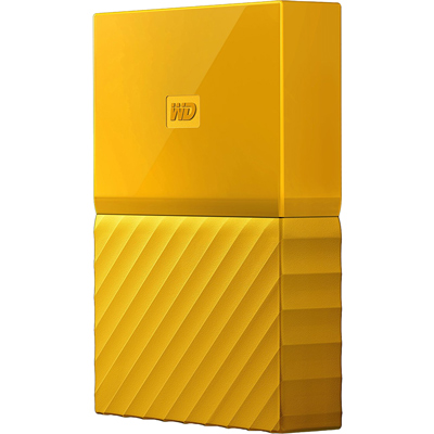Western Digital My Passport 1TB USB 3.0 Portable Hard Disk Drive (WDBYNN0010BYL-WESN, Yellow)_1