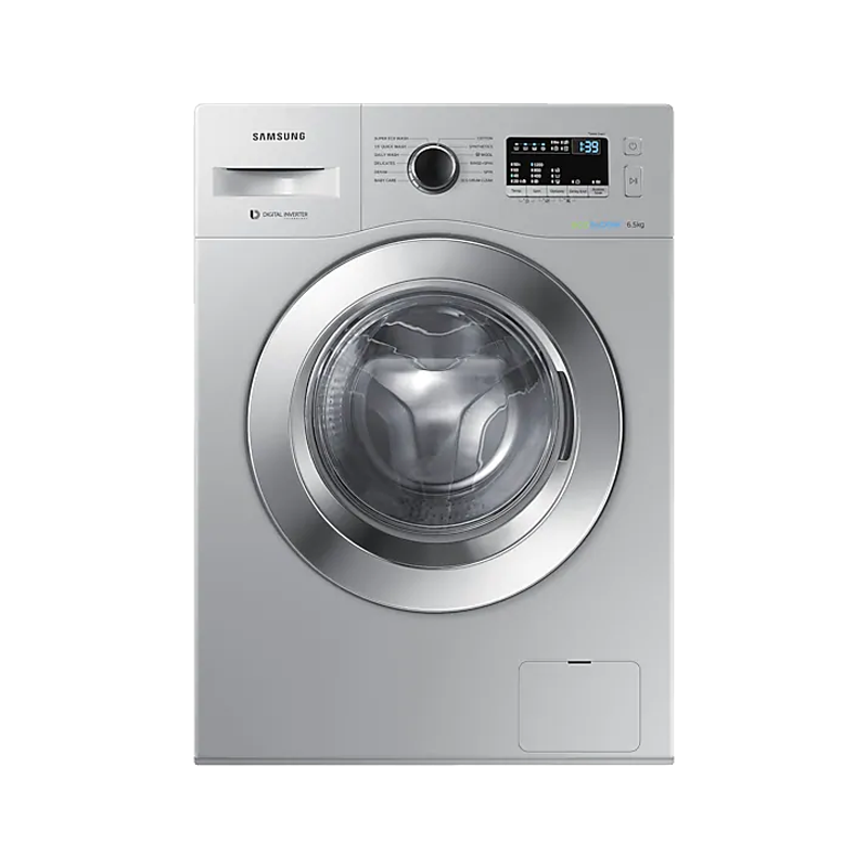 Samsung 6.5 kg Fully Automatic Front Loading Washing Machine (WW65M224K0S, Silver)_1