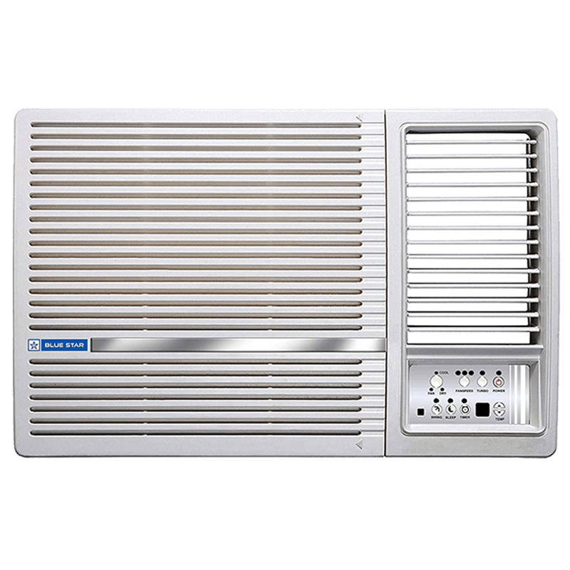 

Blue Star 1.5 Ton 3 Star Window AC (Copper Condenser, 3W18LD, White), No color