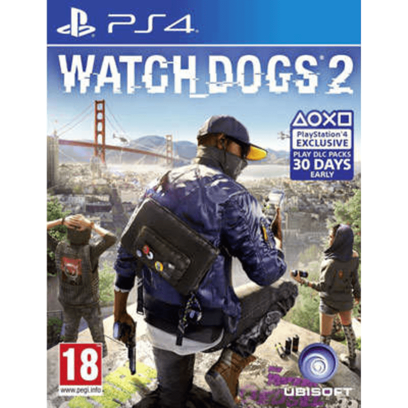 

PS4 Game (Watch Dogs 2), No color