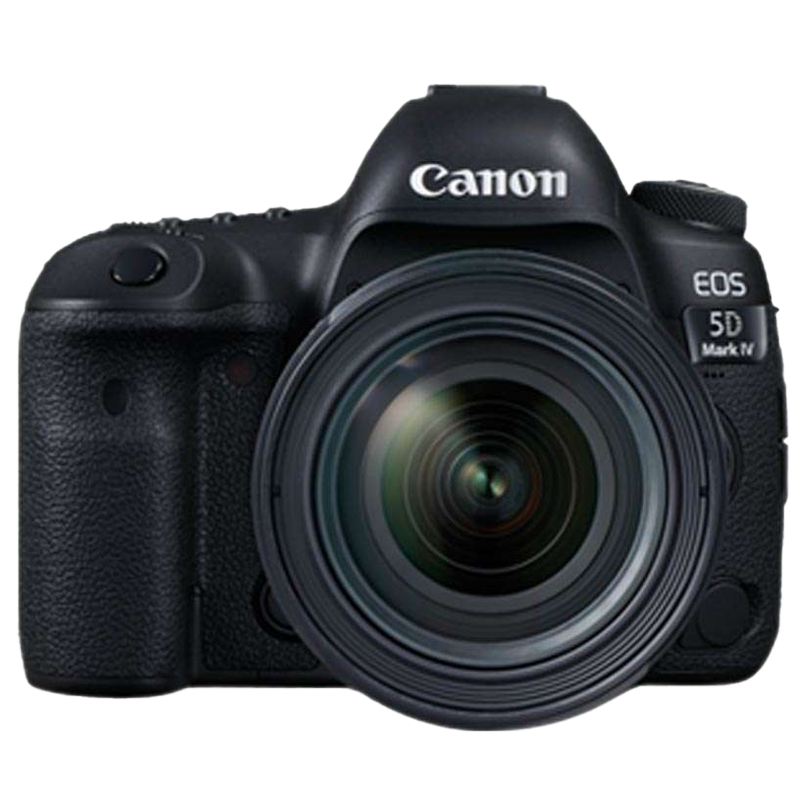 Canon 30.4 MP DSLR Camera Body with 24 - 70 mm Lens (EOS 5D Mark IV, Black)_1