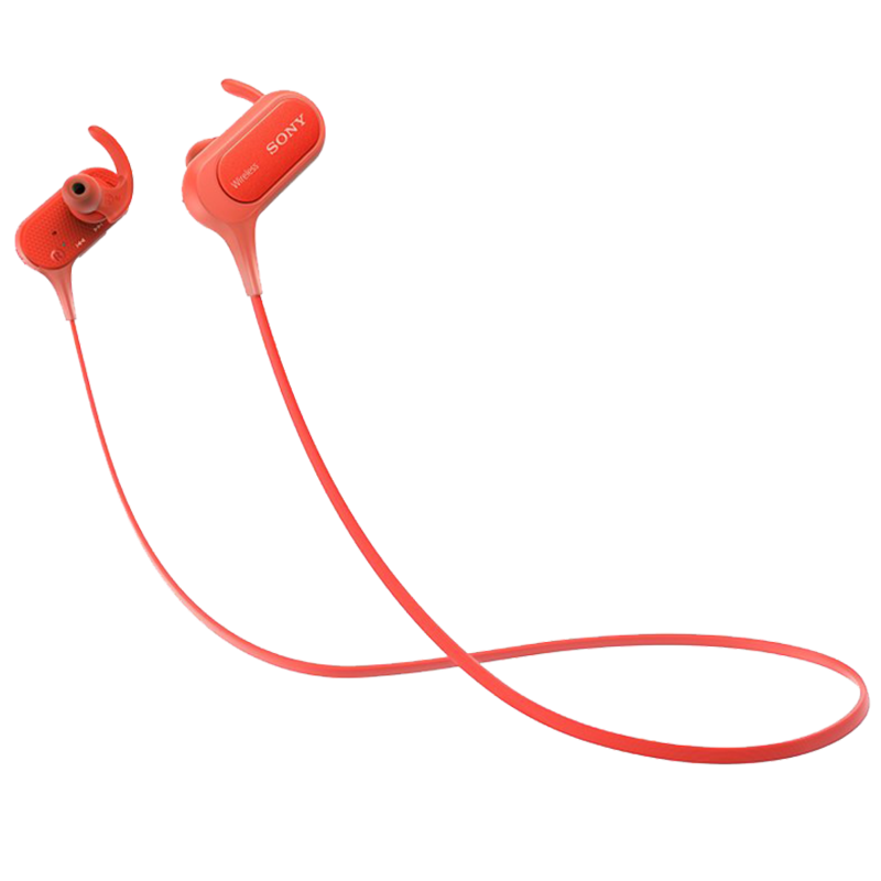 Sony MDR-XB50BSRZE Bluetooth Earphones (Red)_2