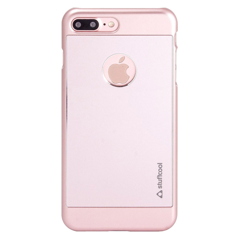 Stuffcool Deco Aluminum Hard Back Case Cover for Apple iPhone 7 Plus (DCIP7PLUS-RGLD, Rose Gold)