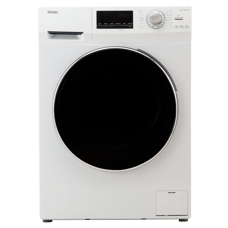 Haier 6 kg Fully Automatic Front Loading Washing Machine (HW60-10636NZP, White)_1