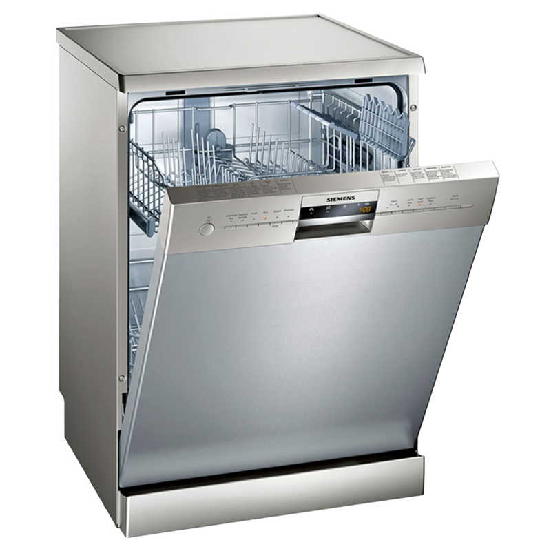 

Siemens iQ500 13 Place Setting Freestanding Dishwasher (HygienePlus Function, SN256I01GI, Steel), Silver