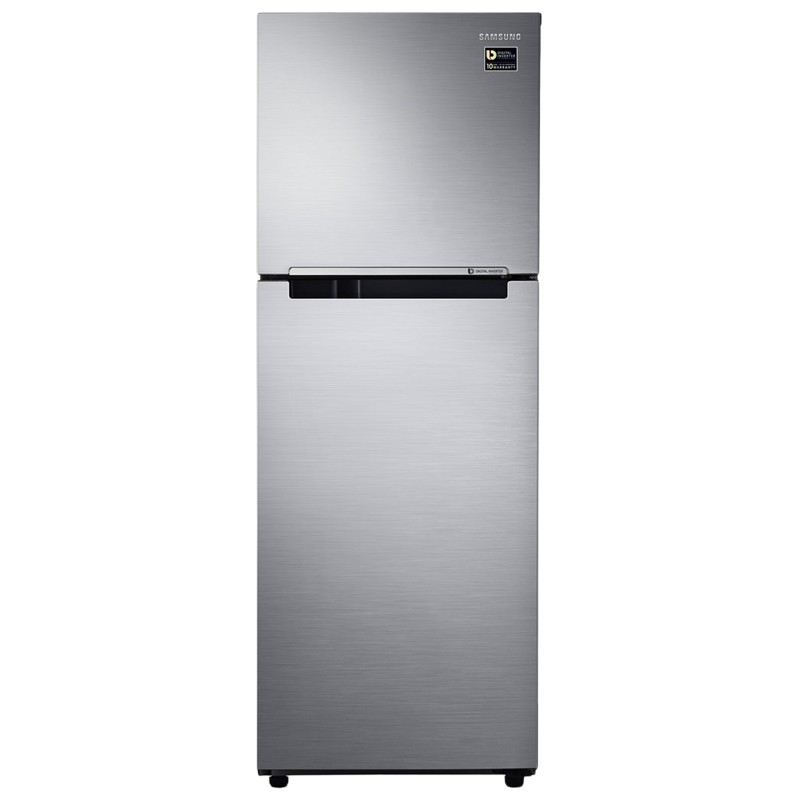 Samsung 253 L 2 Star Frost Free Double Door Inverter Refrigerator (RT28N3022S8, Elegant Inox)_1
