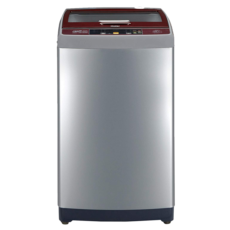 Haier 7.5 kg Fully Automatic Top Loading Washing Machine (HWM75-707NZP, Grey)_1
