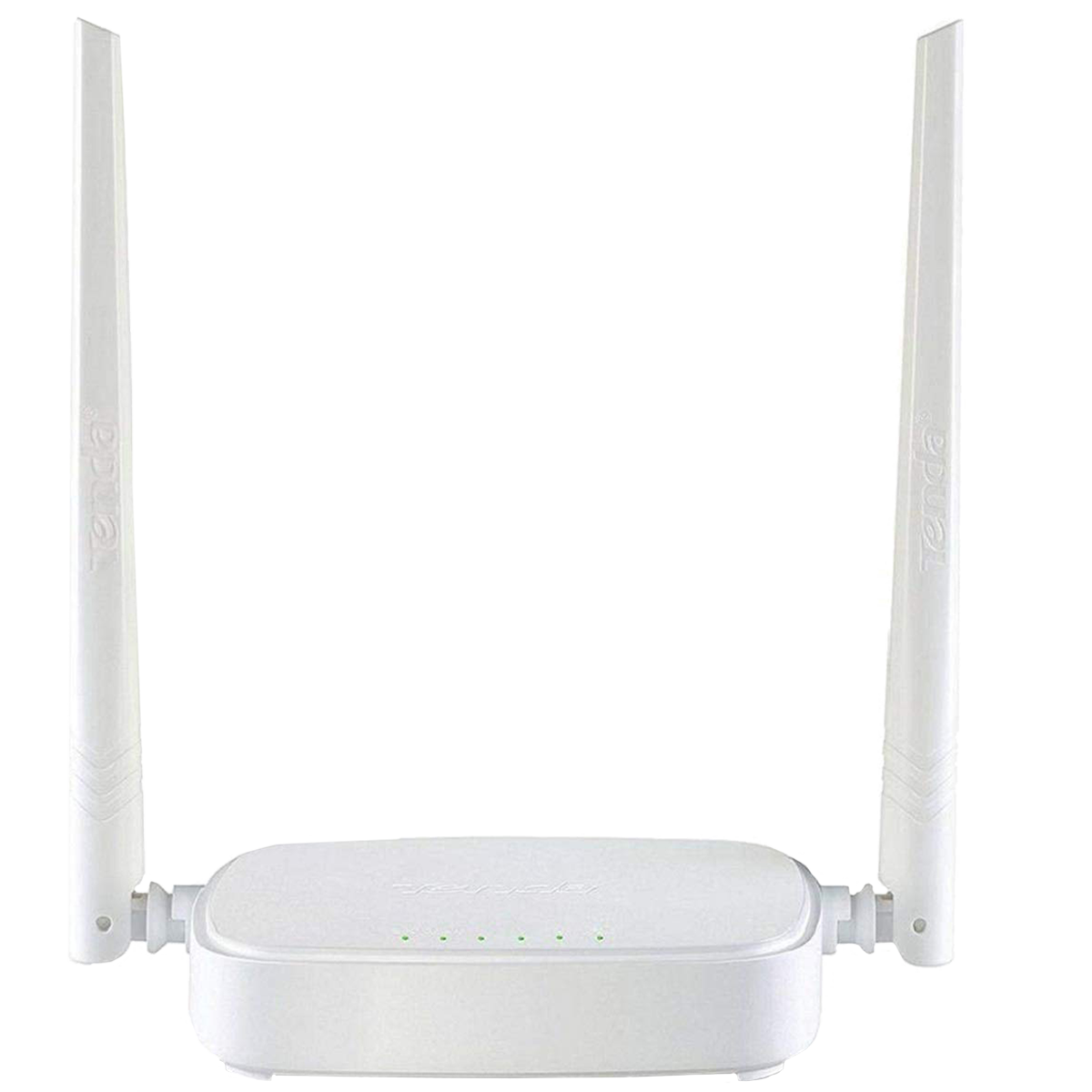 

Tenda N301 Dual Band 300 Mbps WiFi Router (2 Antennas, 3 LAN Ports, Table Top, White), No color