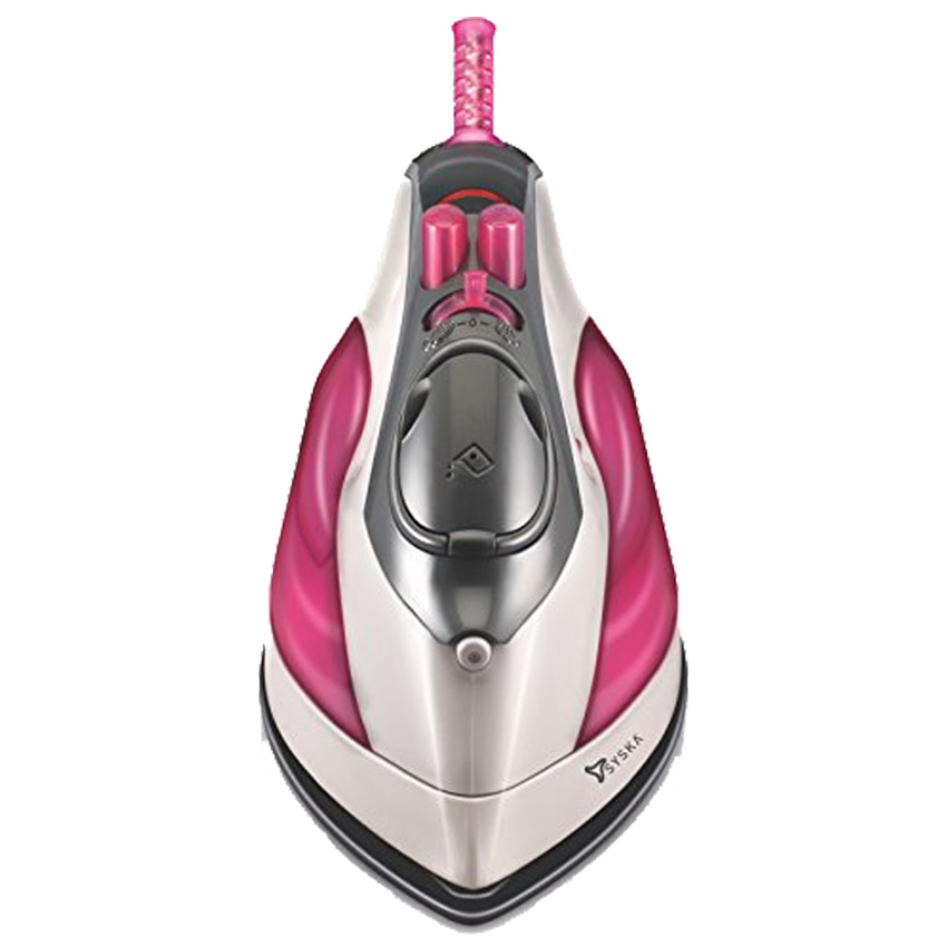 

Syska 2200 Watt Steam Iron (SSI-7003, Pink), No color