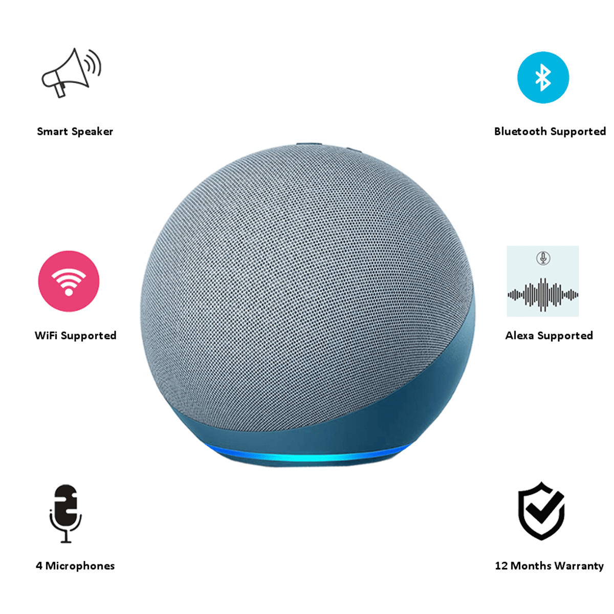 Echo Dot (4th Gen) Online at Lowest Price in India